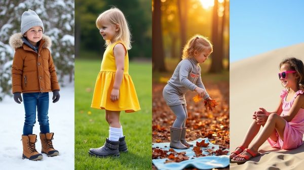 Quel modèle de chaussures enfant choisir pour chaque saison ?