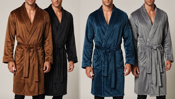 Découvrez la robe de chambre homme luxe pour des soirées raffinées